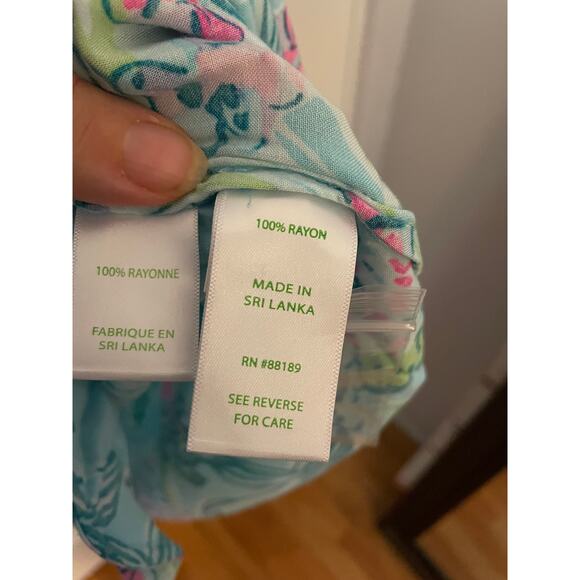 Lilly Pulitzer NWT Lillith Tunic Dress: Sway this Way Size M - Picture 7 of 8